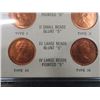 Image 3 : (4) Canada 1965 Major Varieties Penny, Encapsulated 