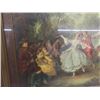 Image 3 : Fancy Frame Vanity Picture Lithograph 25" x 29" 