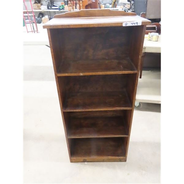 Open Book Shelf 4 Tier 9.5" x 20.5" x 44" 