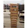 Image 1 : 36 Bottle Wooden Wine Rack 12" x 17" x 66" 