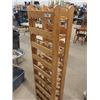 Image 2 : 36 Bottle Wooden Wine Rack 12" x 17" x 66" 