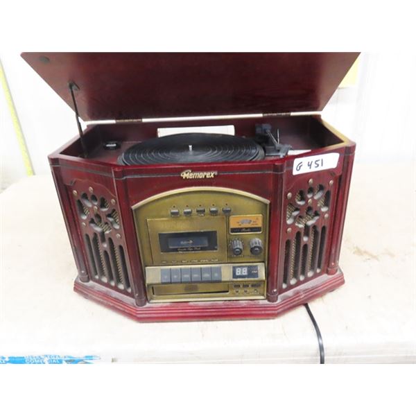 Memorex Vintage Style Record Player, Cassette