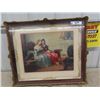 Image 1 : Facy Framed Picture 23" x 27" 