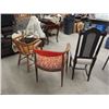 Image 5 : 3 Assorted Chairs - 2 with Upholstered Seats - 