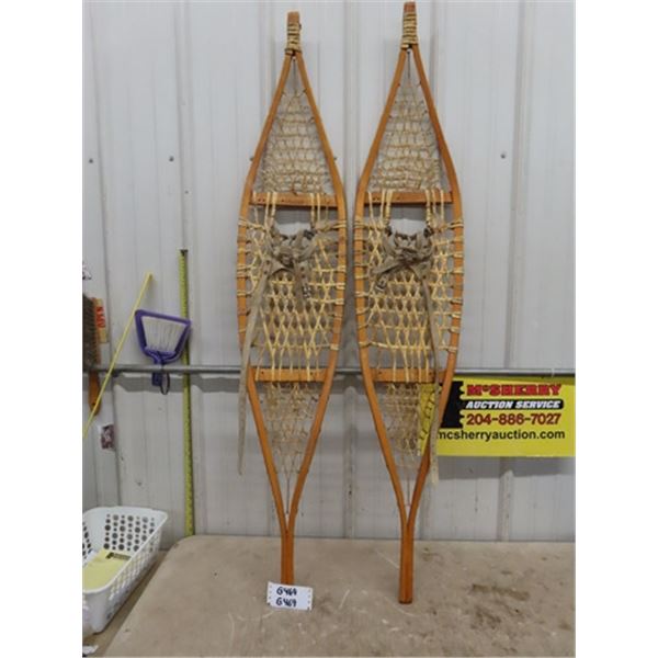 Pair of Kabir Kouba Made in Canada Snow Shoes 