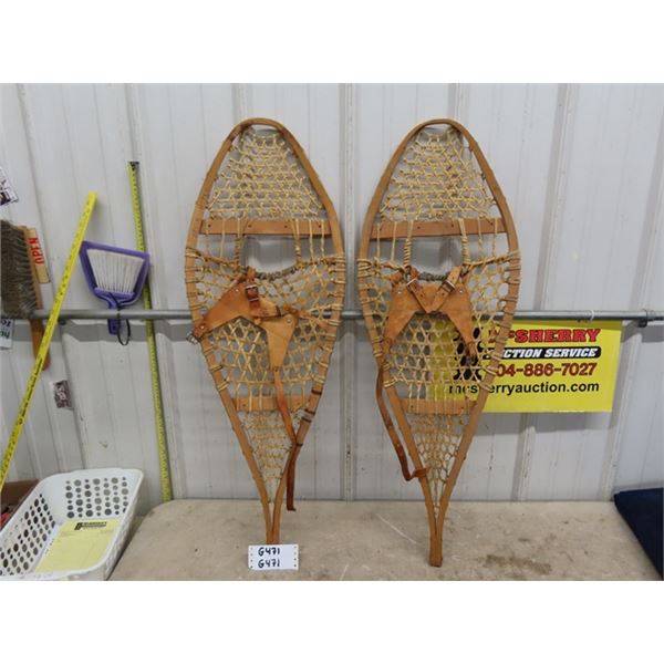 1 Pair of Snow Shoes 14" x 38" 