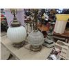 Image 9 : 3 Assorted Table Lamps - 2 Shades + Purple 