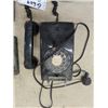 Image 2 : Vintage Black Rotary Wall Phone -Other Phone Parts, 