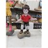 Image 6 : Lot of 5 Resin yard Children - Tallest 22" 