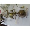 Image 4 : Assorted Lamp Parts ; Heavy Brass Wall Scone, Table Lamp Bases, 