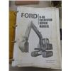 Image 5 : Assorted Industrial Equipment Manuals ; Caterpillar, Ford 