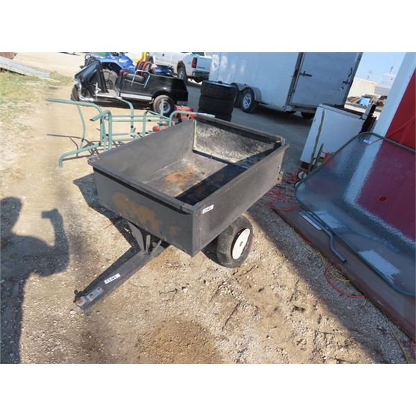 Small Utility Trailer 32.5" X 41" - Needs New Tires