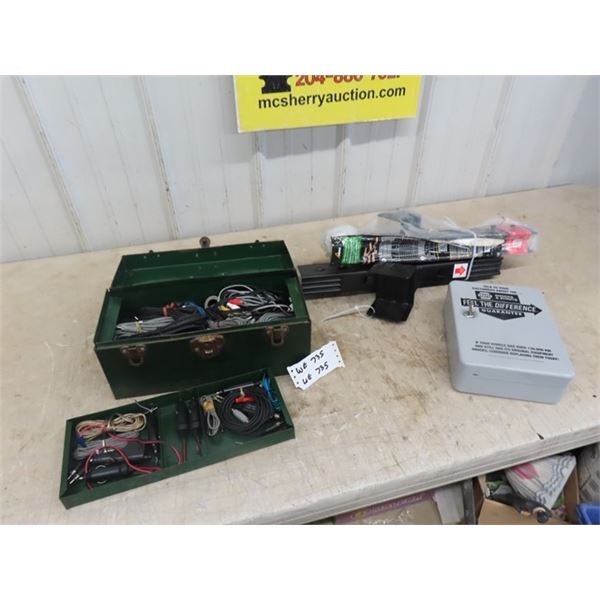 Stair Riser Connector, Metal Tool Box with Electronic 