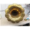 Image 6 : Vintage Brass Gramophone Horn with Gramophone, 24" Across Horn End 26" Long