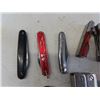 Image 2 : 9 Pocket Knives; Folding Knives + Multi Tools