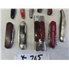 Image 4 : 9 Pocket Knives; Folding Knives + Multi Tools