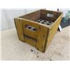Image 3 : Early-Old Coca-Cola Crate with Bottle - has crack & Photo