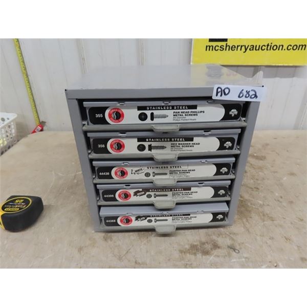 Screw/  Hardware Cabinet - No Product