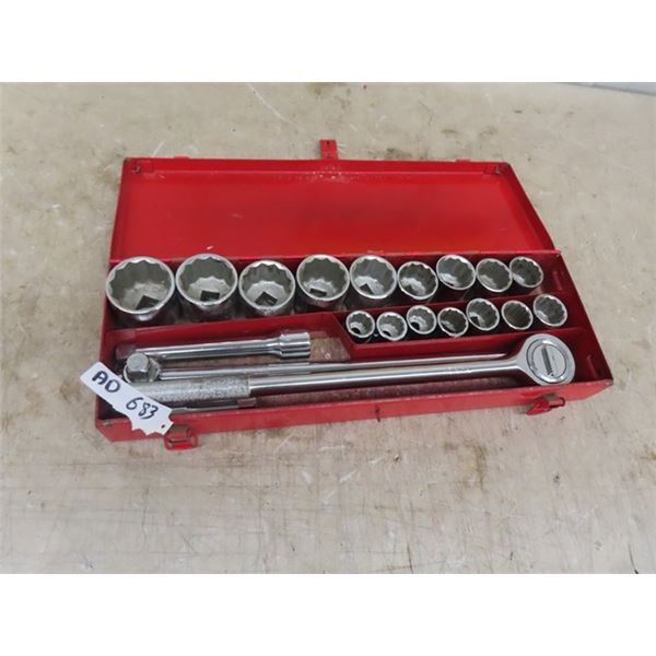 Powerfist 3/4 Socket Set - complete up to 2"
