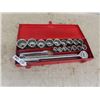 Image 1 : Powerfist 3/4 Socket Set - complete up to 2"