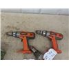 Image 2 : 3 Ridgid 18V Drills - No Batteries or Chargers