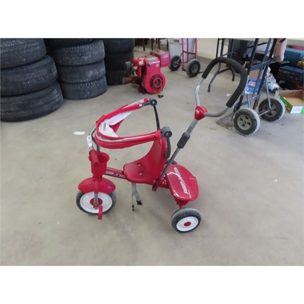 Radio Flyer Tricycle with Walk Behind Handle