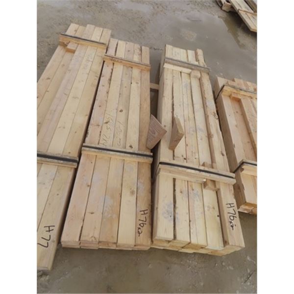 2 Pack Black Walnut Wood Boards - 1/4 X 7 X 24 Inch Kiln Dried Lumber