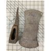 Image 3 : LOT OF ANTIQUE TOOL HEADS DOUBLED HEADED AXE ETC