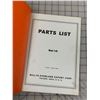 Image 3 : VINTAGE JEEP STATION WAGON SEDAN DELIVERY PARTS LIST REPAIR BOOK