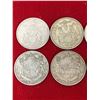 Image 2 : LOT OF 8 50 CENT CANADIAN HALF DOLLAR SILVER COINS