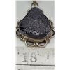 Image 2 : Sterling Silver .925 Druzy Pendant