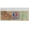 Image 2 : Lot of 3 Allied Military Currency notes from Italy, France & Germany.