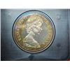 Image 4 : 1971 British Columbia Centennial Silver Dollar. Specimen. Beautifully Toned. Housed in its original 