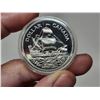 Image 2 : 1979 Griffon Silver Dollar. Commemorates the 300 Anniversary of the first voyage by a commercial shi