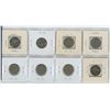 Image 2 : Lot of 8 U.S. Liberty Head & Buffalo Nickels. Includes 1899, 1906, 1907, 1929S, 1930S, 1936, 1936D &