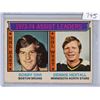 Image 1 : 1974-75 OPC Bobby Orr & D. Hextall Assist. Leaders #2