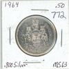 Image 1 : Canada 1964 Half-Dollar .800 Silver M.S.63
