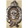 Image 2 : German W.W.I Imperial Military Skull Cap Badge