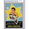 Image 1 : 1968-69 OPC Derek Sanderson Calder Trophy Rookie of the Year #213