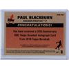 Image 2 : Paul Blackburn 2018 Oakland A's Authentic Autograph Rookie Mint