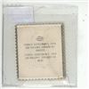 Image 2 : Stamped Pure .999 Silver Die of Straits Settlement $500 Stamp 14.5g