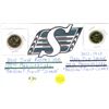 Image 1 : Saskatchewan Rough Riders 2010 Loonie and 2012 Grey Cup Loonie