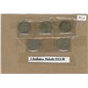 Image 1 : 5 Buffalo Nickels 1913-38