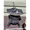 Image 1 : Cast Iron, outdoor chinese pagoda candle lamp.