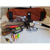 Image 1 : Complete fishing kit. Daiwa 1050 telescopic rod. Hooks & accessories.