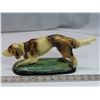 Image 1 : Dog Figure marbolex 12" long (repaired)
