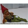 Image 1 : 12" Vintage Heissner Terra Cotta Gnome