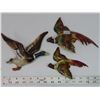 Image 1 : 2 Napco Pheasants wall art & 1 Mallard Duck (repaired) wall art