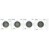 Image 1 : 1978, 1979, 1981 and 1984 Canadian 50 Cent Coins