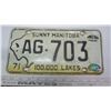 Image 1 : 1971 Manitoba Plate - AG-703